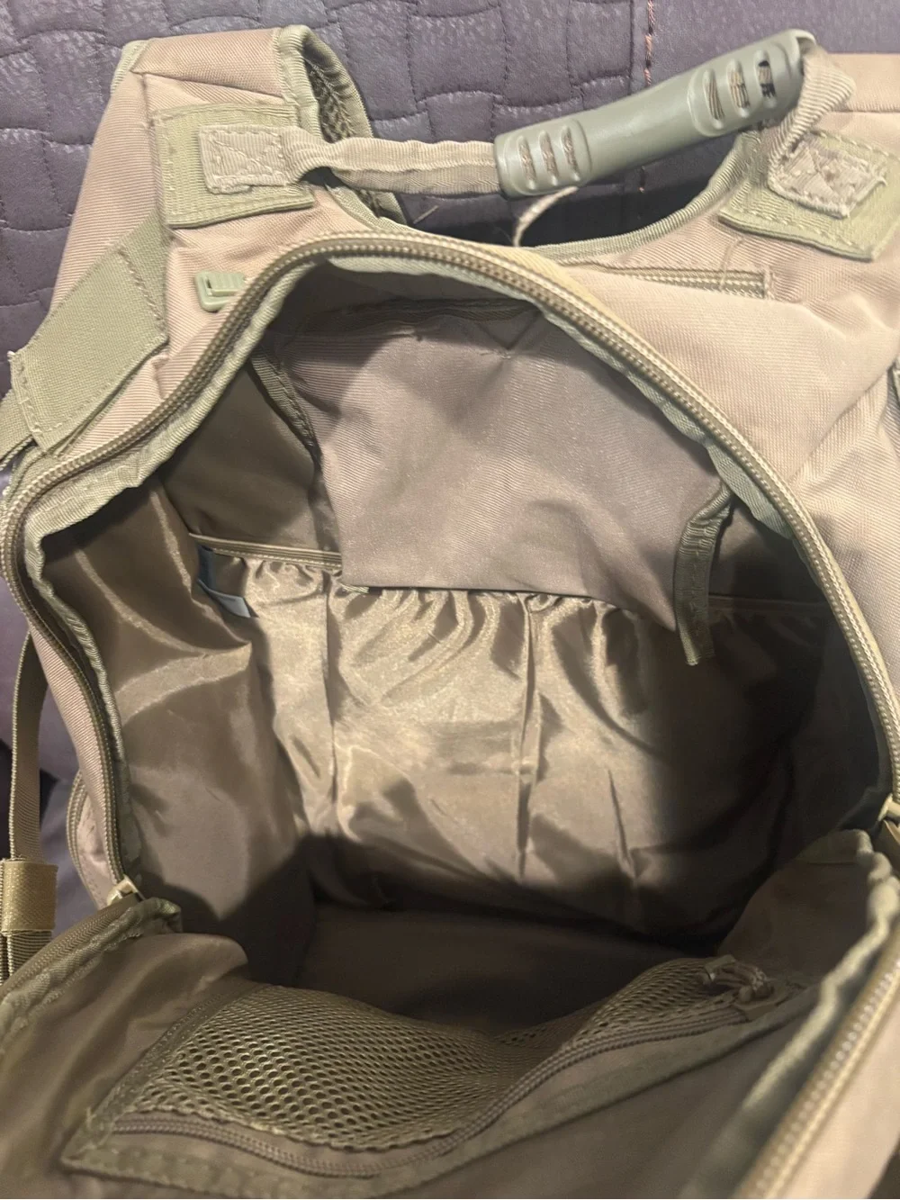Tactical Utility Backpack for Men - Coyote brown field operators backpack